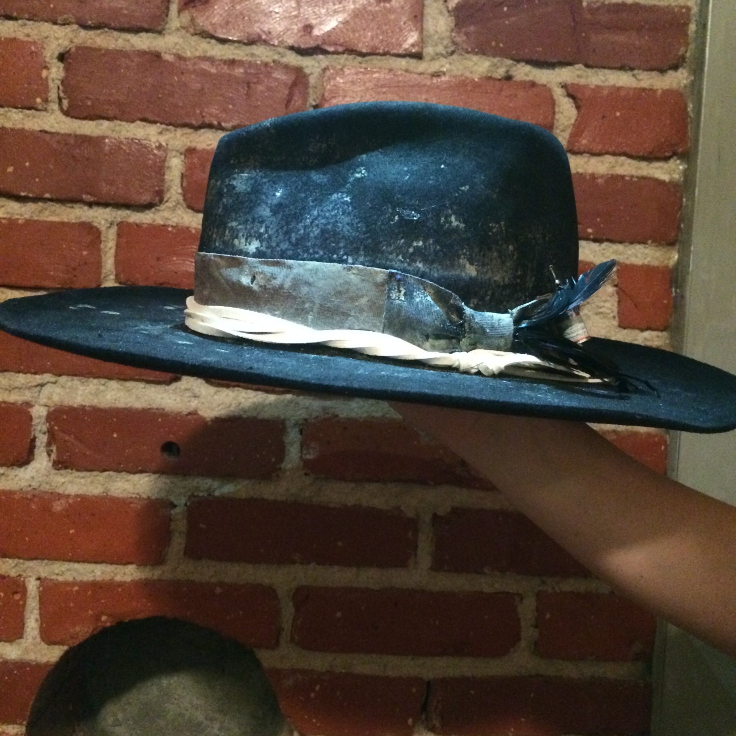 Custom Mens Hat WIDE BRIMMED FEDORA 