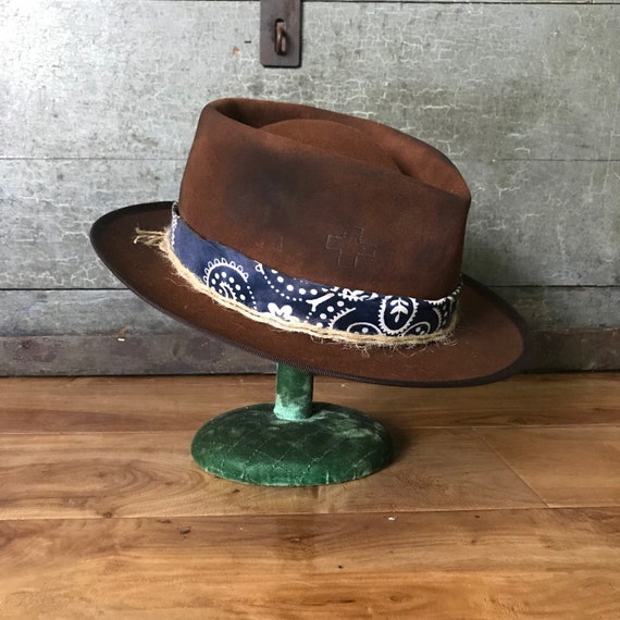 Handmade custom fedora mens hats womens hats custom Etsy