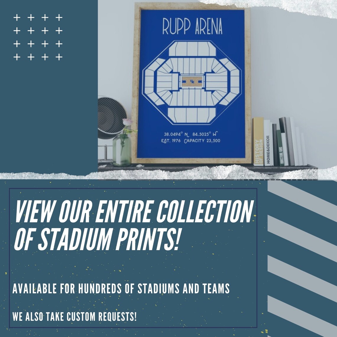 NFL Stadiums Map Poster Etsy