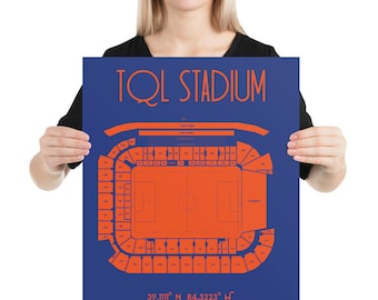 FC Cincinnati TQL Stadium Poster Print