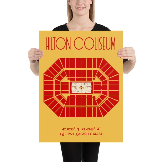 Hilton Coliseum Seating Chart Men S Basketball