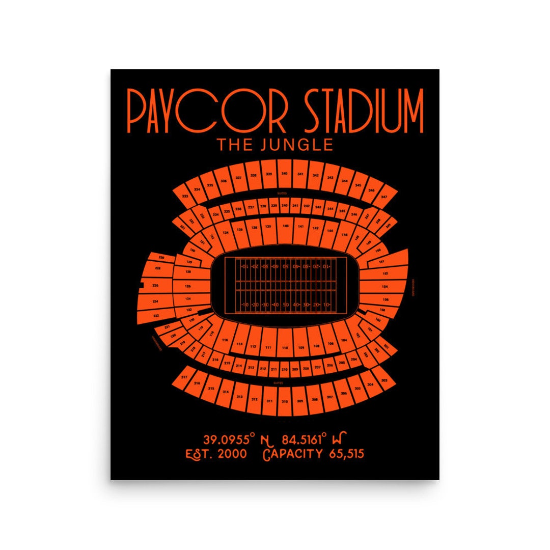 cincinnati-bengals-paycor-stadium-the-jungle-poster-print-etsy