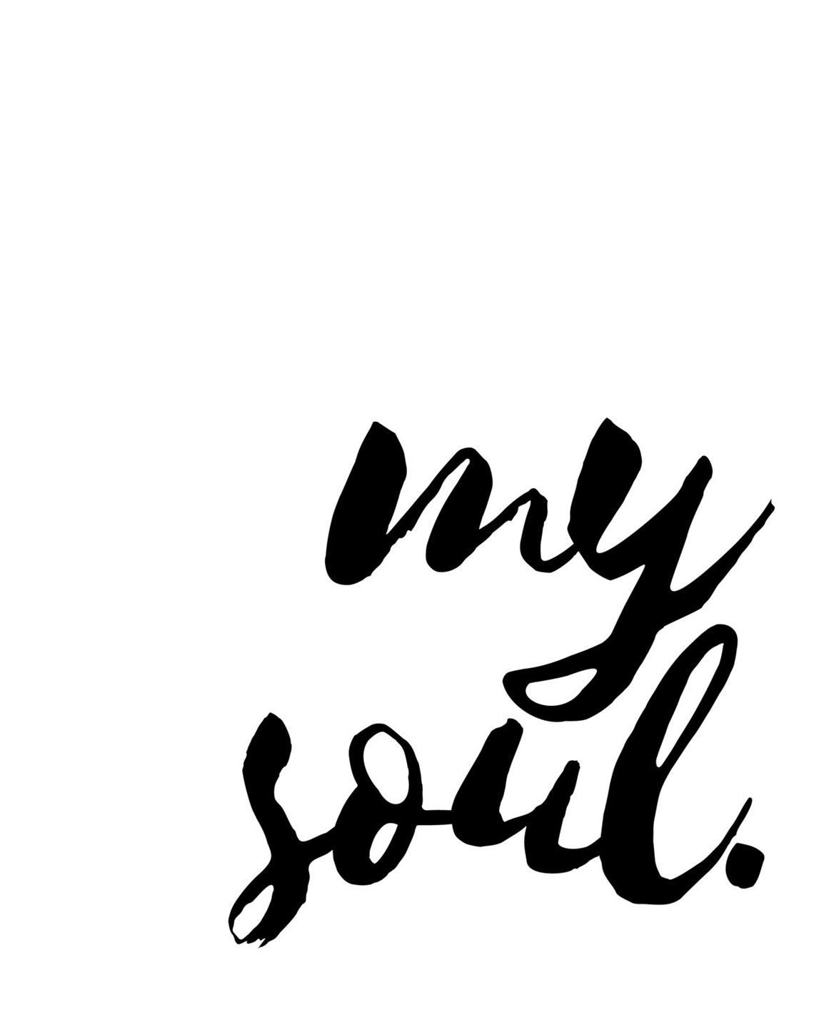 Be Still My Soul 8 x 10 wall art print wall decoration | Etsy