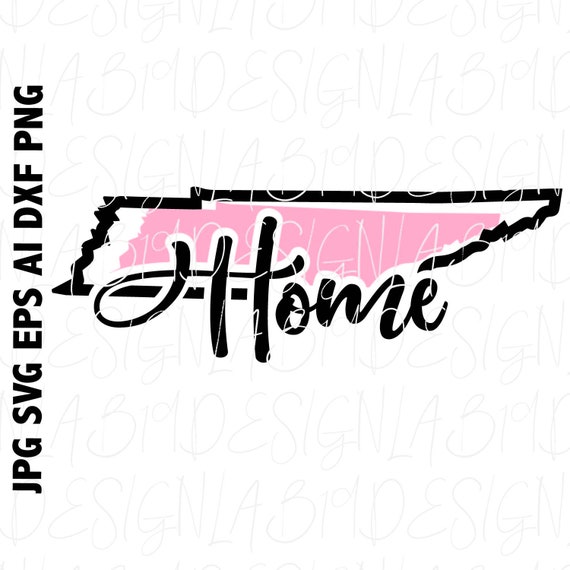 Download Svg Cut File Tennessee Home State Shape Silhouette Cricut Etsy