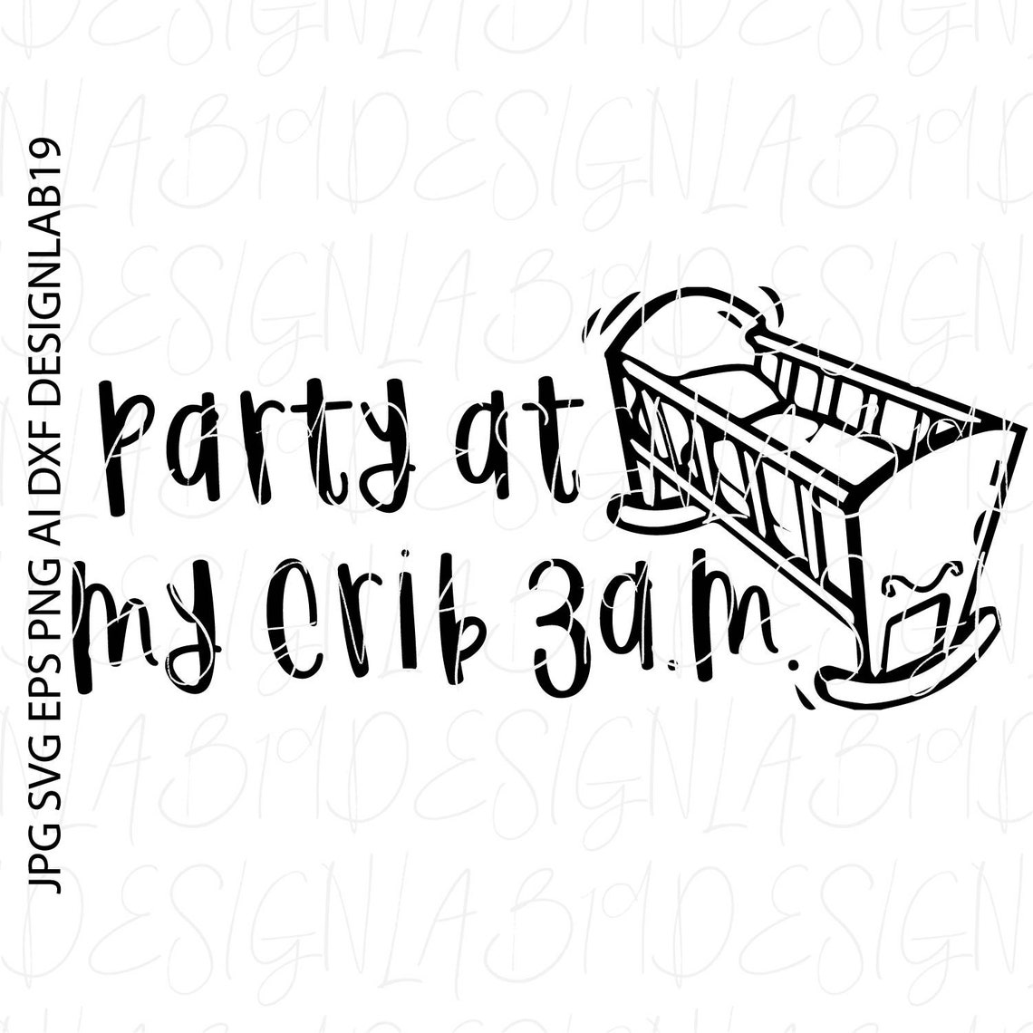 Party at My Crib 3am Newborn Preemie IVF Rainbow Miracle Baby Etsy