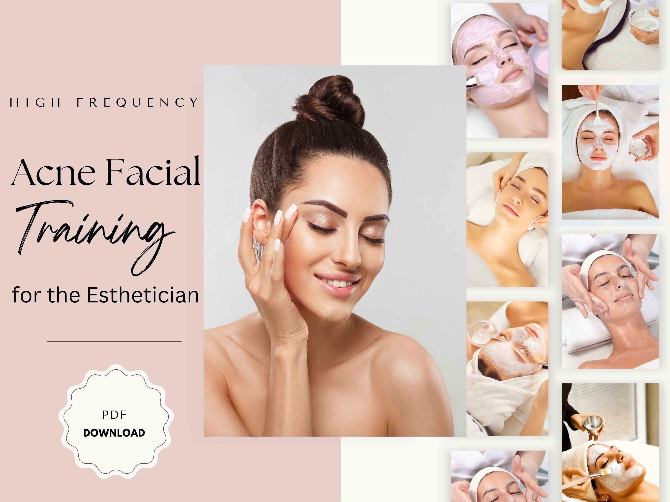 High Frequency Facial Training for Estheticians, Problematic Skin Condition Remedies, High Frequency Treatment, Skincare Product Education