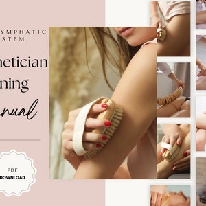 The Lymphatic System Esthetician Training Manual, Lymphatic Drainage Techniques, Lymphatic Facial Massage, Skin Detoxification Methods