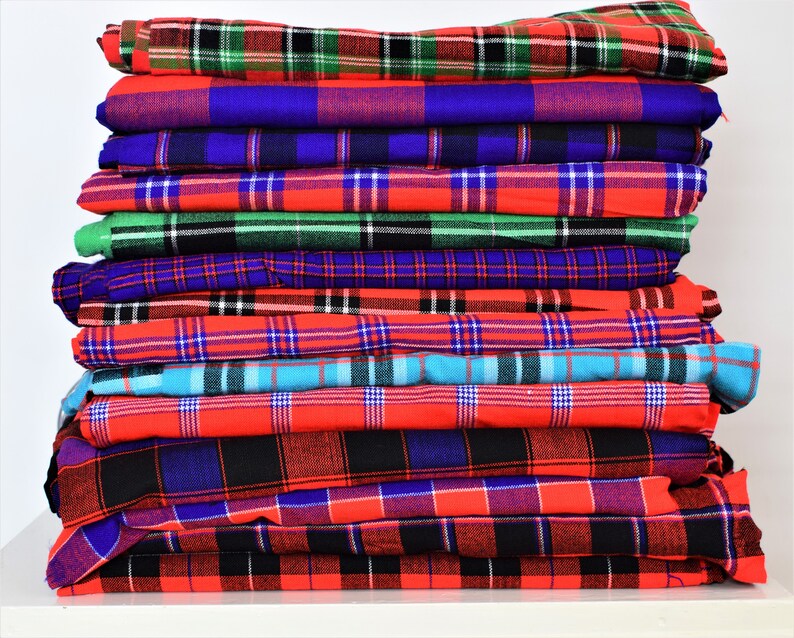 African Print African Fabric Ethnic African Shuka|Maasai Fabrics Sarong Sale Cape Wraps African Throw Colorful fabrics Kenyan Kikoy