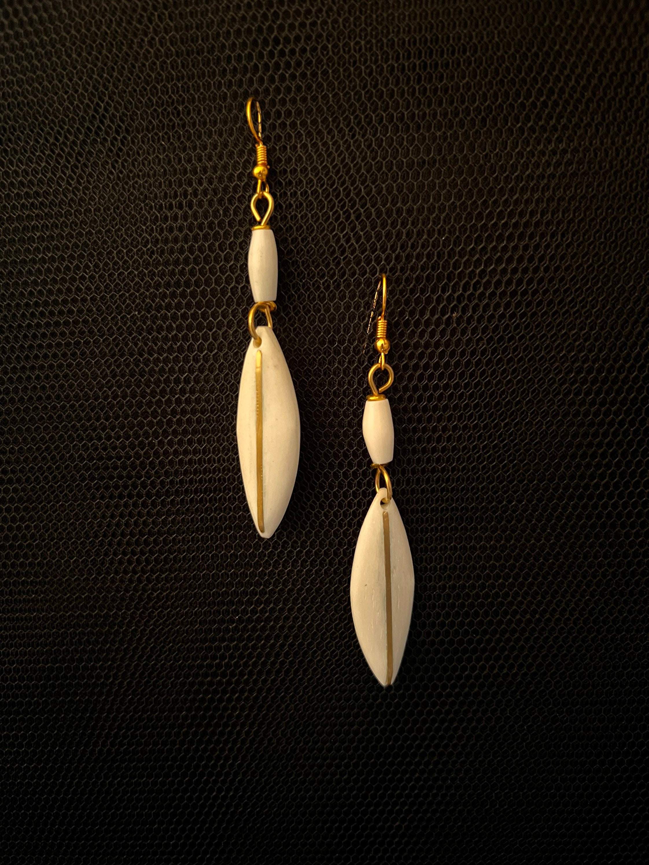 African Handmade Brass and Bone Eaarrings wholesale Earrings Etsy