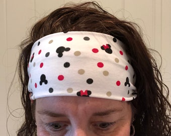 Disney Mickey Minnie Mouse Confetti Headband Turban