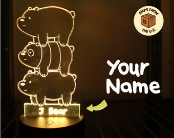 We Bare Bears Etsy