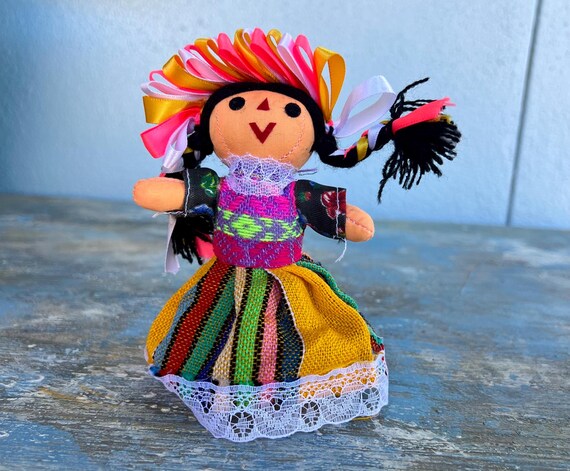 Handcrafted Mexican Lele Doll: Traditional Rag Doll - Etsy