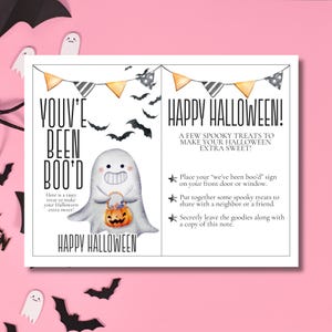 You&#39;ve Been Booed, Printable Halloween Kit, I&#39;ve Been Booed Coworker Edition, You&#39;ve Been Booed Printable, Halloween Boo Game, Booed Bundle