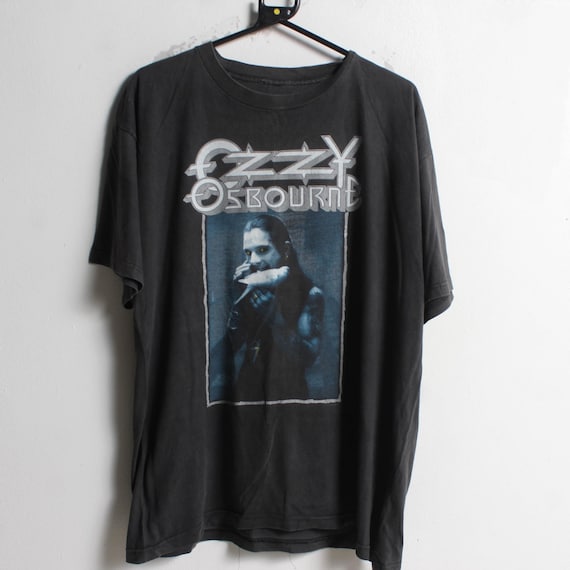Vintage Ozzy Osbourne the Last Bloody Shows 1992 T-shirt - Black