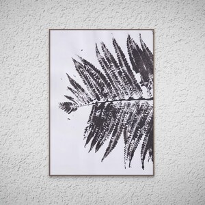 Signal Breaker Fern Print nr. 08 - Visuele reset voor digitale detox, Peace Hacker digitale patch, kantoordecoratie voor techneuten.