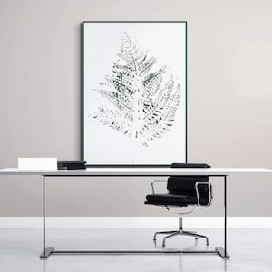 Signal Breaker Fern Print nr. 07 - Visuele reset voor digitale detox, Peace Hacker digitale patch.