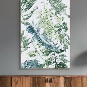 Signal Breaker Fern Print nr. 09 - Visuele reset voor digitale detox, Peace Hacker digitale patch, kantoordecoratie voor techneuten.