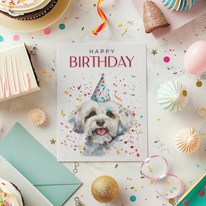Carte d'anniversaire maltaise