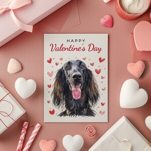 Afghan Hound Valentine&#39;s Day Card