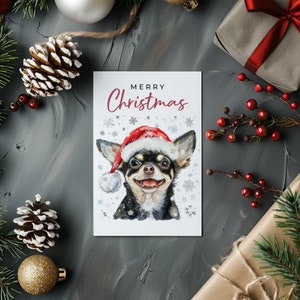Chihuahuakerstkaart
