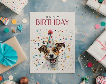 Biglietto Di Compleanno Liverpool FC – Jack Russell In Maglia Da Calcio, 'Another Year In The Back Of The Net' - 5