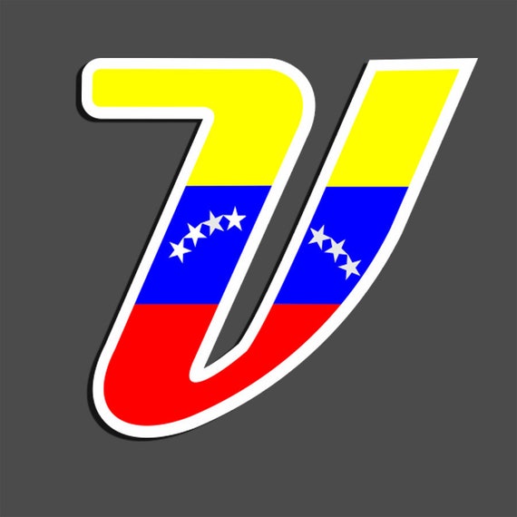 VENEZUELA #1 COUNTRY VINYL FLAG DECAL STICKER