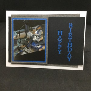 Star Wars dimensional Happy Birthday Card