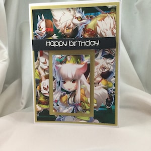 ハッピーバースデー クランキツネ グリーティングカード
