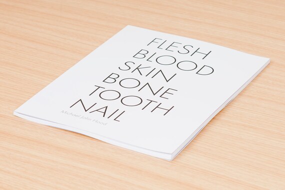 Zine Flesh Blood Skin Bone Tooth Nail Etsy