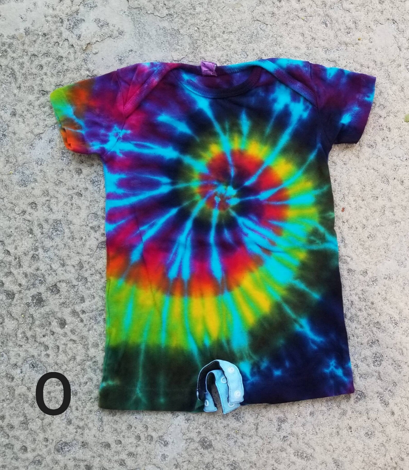 Size 12m Infant Tee Romper Tie Dyed in Various Patterns and Etsy