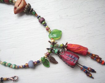 Bell Flower Necklace - Etsy
