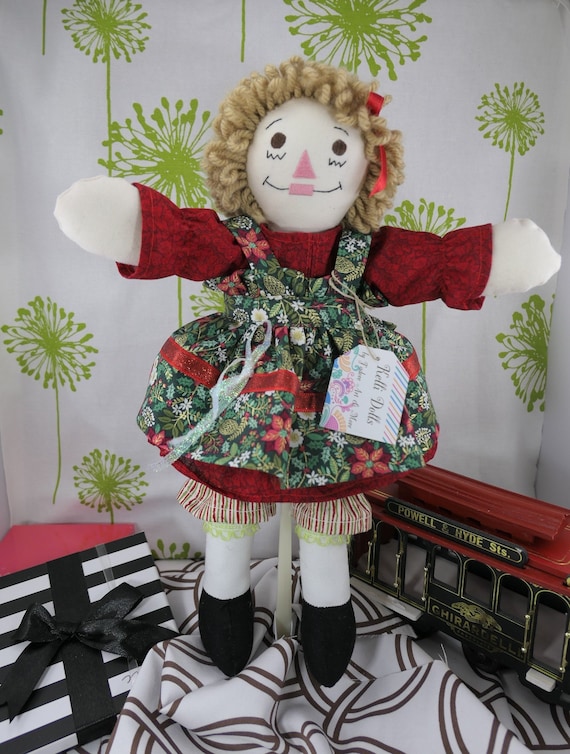 raggedy ann christmas doll