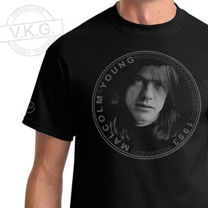 Malcolm Young t-shirt by VKG