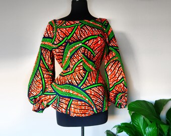 african print office wear