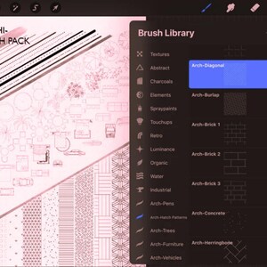 Procreate Architecture Brush