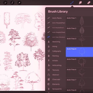 Procreate Architecture Brush