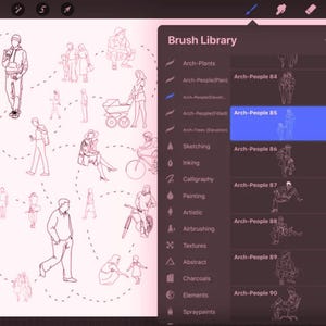 Procreate Architecture Brush