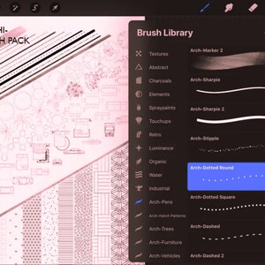Procreate Architecture Brush