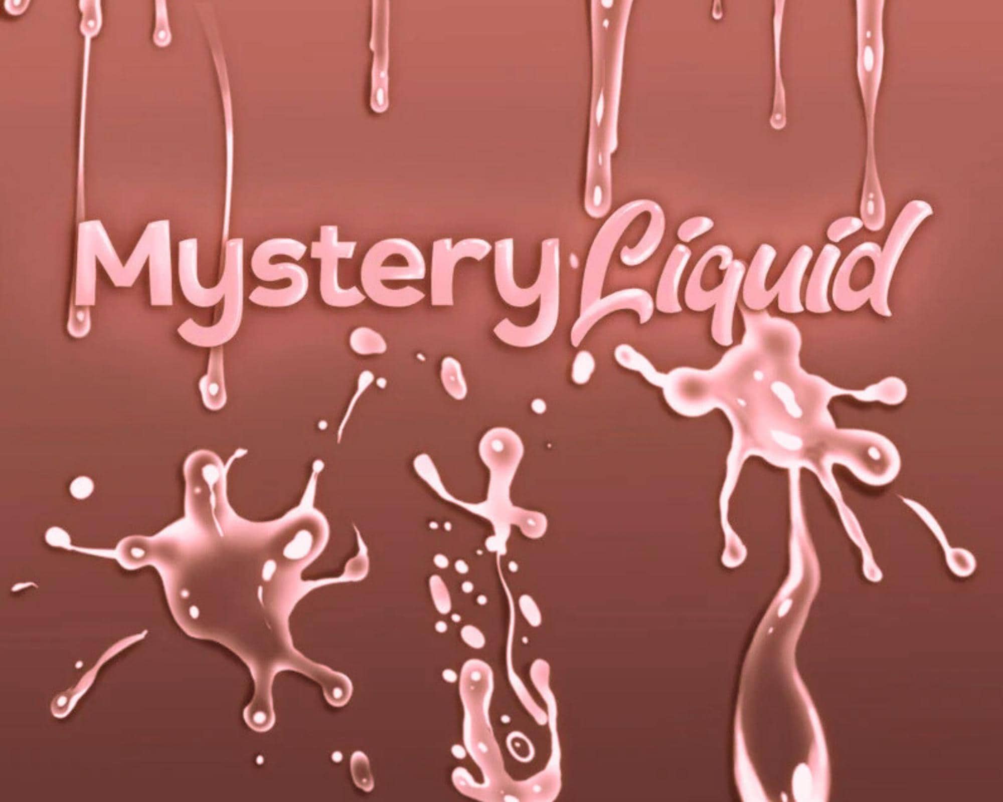 Mystery Liquid Pinceles para Procreate — Remolinos, Gotas, Texturas brillantes y Salpicaduras
