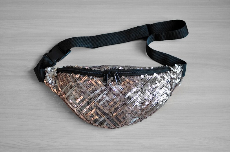 sparkly bum bag