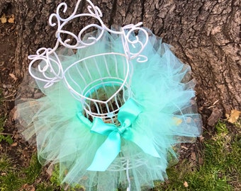 Mint Green Tutu Infant Toddler Girl First Birthday Cake Smash Photo Props Baby Shower Gift Set Ballerina Ballet Outfit Easter Basket Ideas