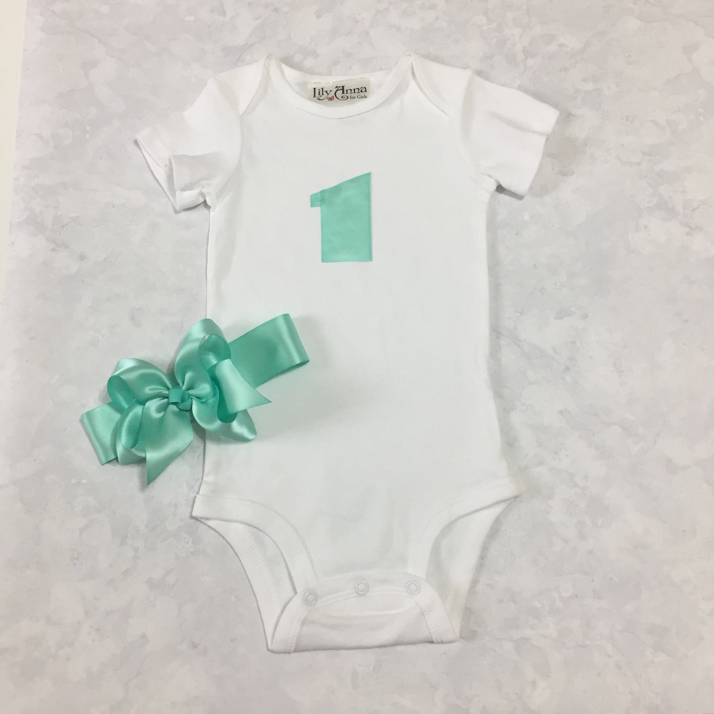 mint green infant dress