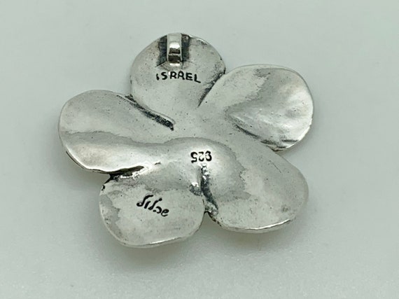 didae Israeli Studio Sterling Silver Pearl Hammer… - image 5