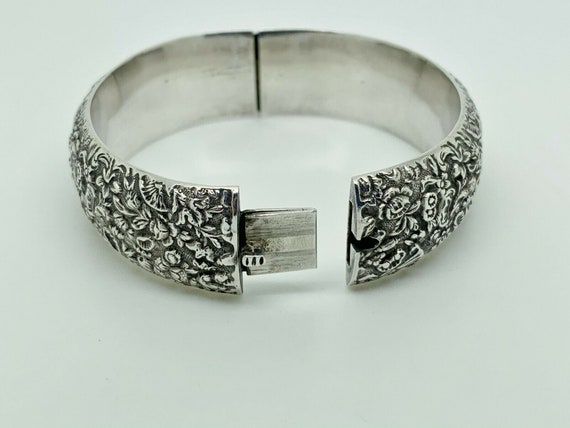 Rare Antique Chinese Export Sterling Silver Detai… - image 10