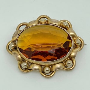 Paste Glass Brooch - Etsy