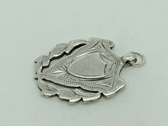 Antique 1911 English Sterling Silver Blank Unengr… - image 4