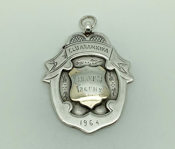 Vintage Sterling Silver Engraved Cluaramkwa Kawam… - image 1