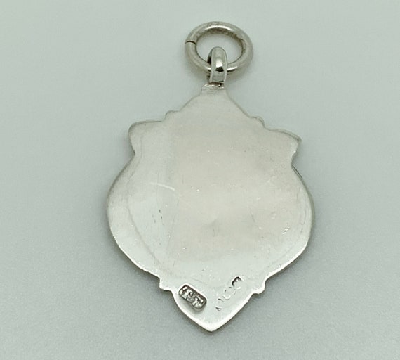 Antique 1923 Sterling Silver Gold Blank Unengrave… - image 5