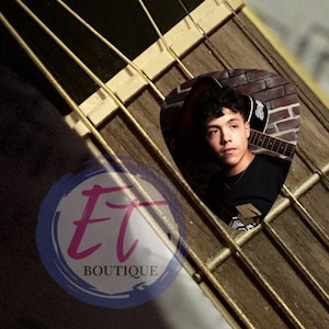 Personalized Guitar Pick with Photo or Quote or Both - Personalized Pic - Custom Gift - In Memory Of - Birthday Present - Guitar Accessories