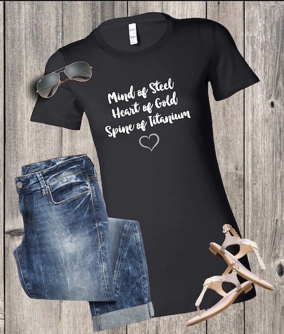 Mind of Steel Heart of Gold Spine of Titanium Spinal Fusion Support Spinal Surgery Scoliosis Shirt Tee Tank Top